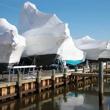 industrial packaging-boat shrink film