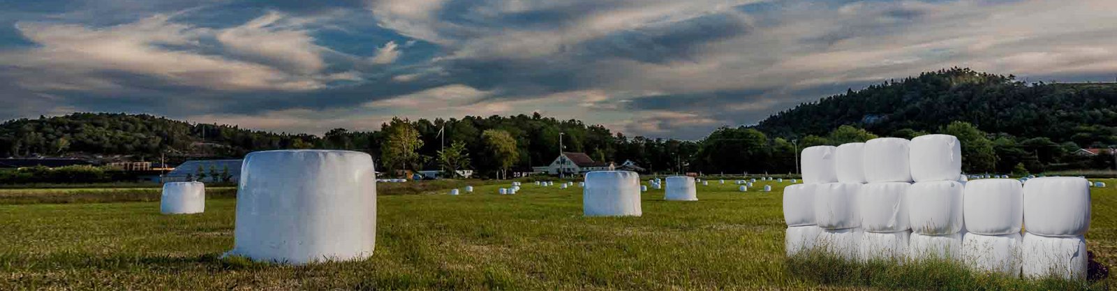 silage wrap banner